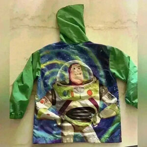 Disney Store - Boy's - Buzz Lightyear - Hooded Lightweight Jacket - Toddler M